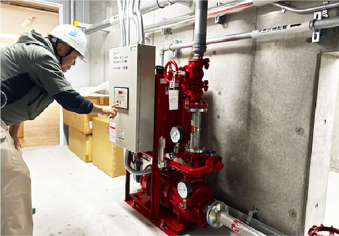 中学校校舎改築他工事（工期：約3年6か月）