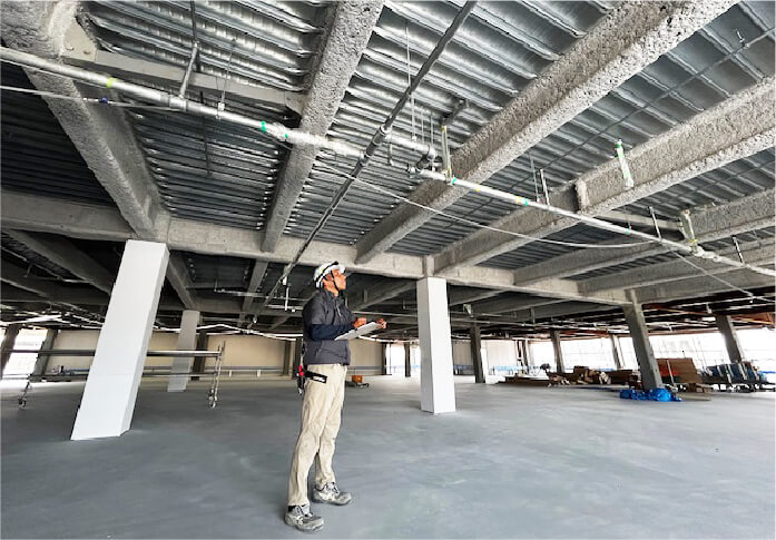 総合医療センター立体駐車場棟整備工事（工期：約1年5か月）